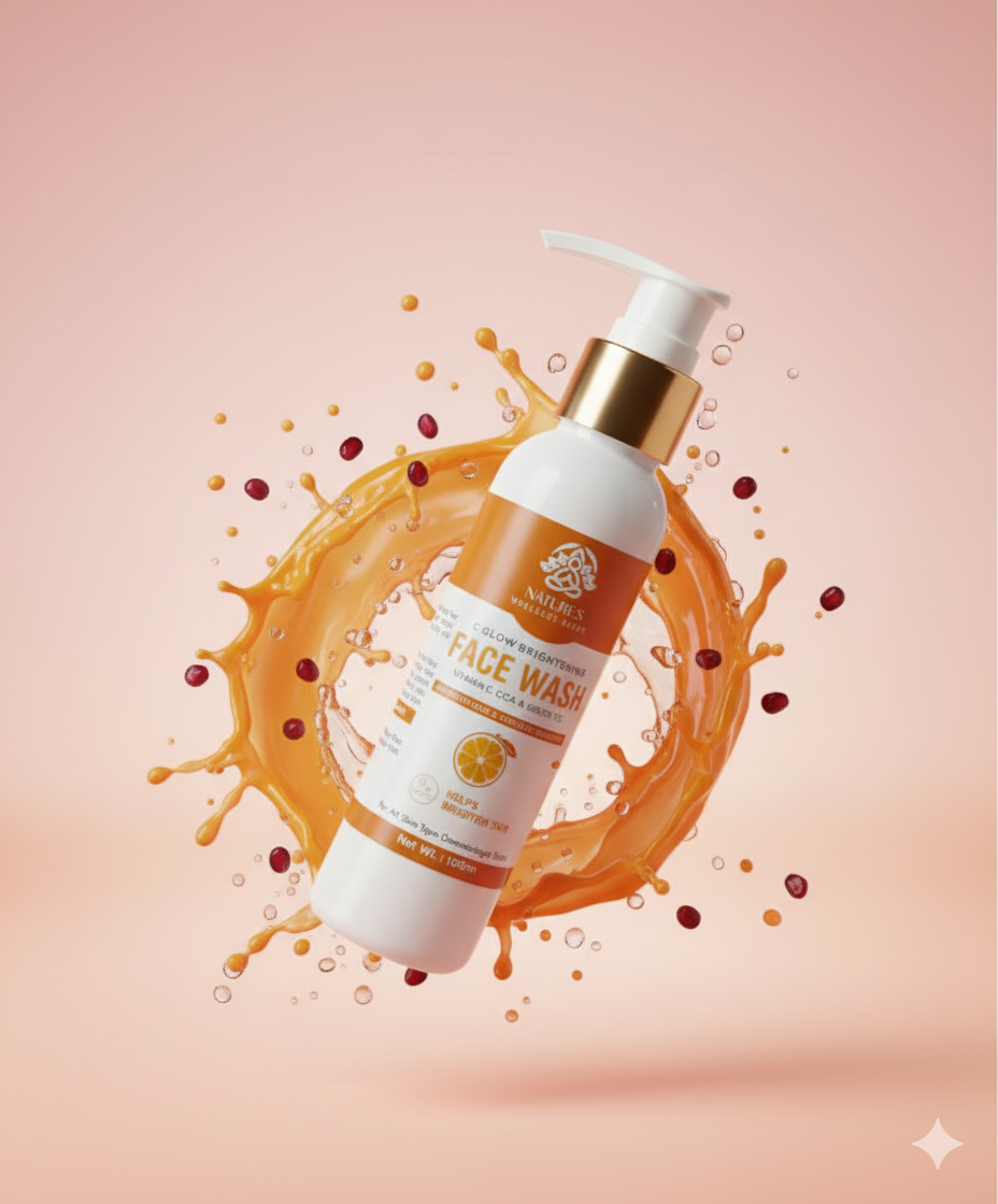 vitmin c face wash - natuers wellness nexus